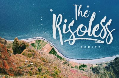 Risoless Script - Hand Brush Fonts