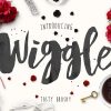 Wiggle - Watercolor Brush Script Fonts