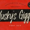 Husky Giggle - Brush Handwriting Fonts