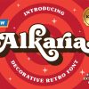 Alkaria - Vintage Retro Decorative Fonts