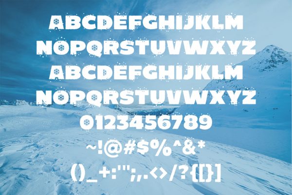 Coolest – Icy Frozen Fonts – Konstantine Studio