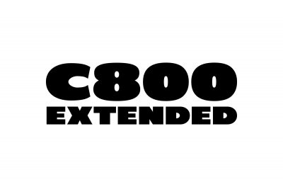 C800 Extended - Bold Sans Fonts