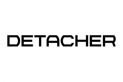 Detacher - Futuristic Digital Display Fonts