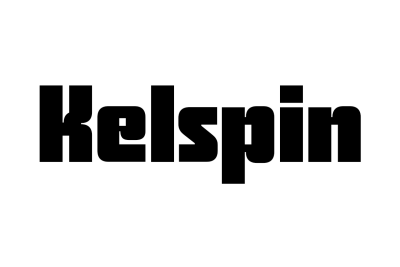Kelspin - Blocky Experimental Fonts