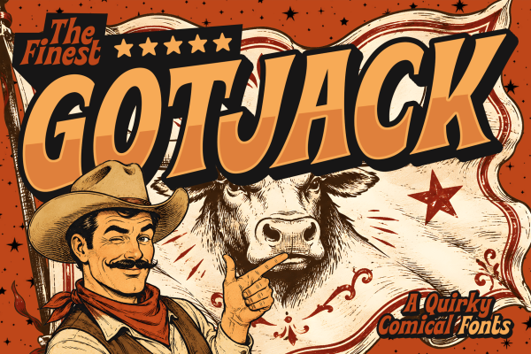 Gotjack - Vintage Comic Fonts