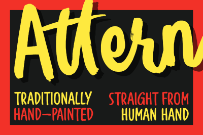 Attern - Script Handwriting Fonts
